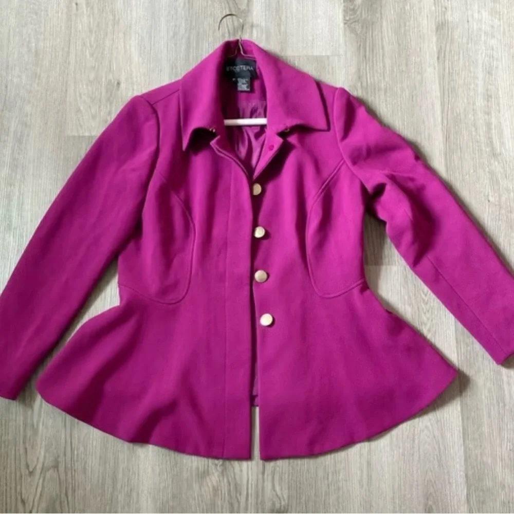 Etcetera Women's Blazer-Fuschia-6